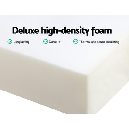 Giselle Bedding Foldable Mattress Folding Foam Trifold Green - Ozstylz