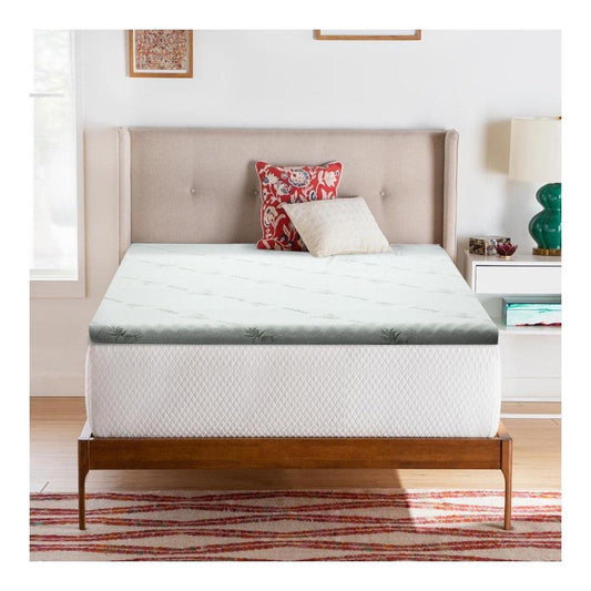 Giselle Bedding Memory Foam Mattress Topper Cool Gel 8cm Single - Ozstylz