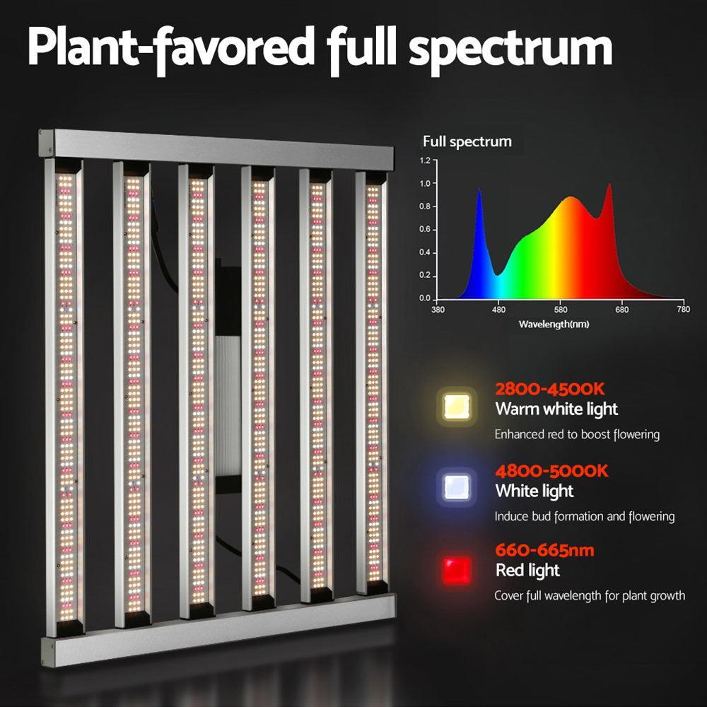 Greenfingers Max 4800W Grow Light LED Full Spectrum Indoor Plant All Stage Growth - Ozstylz