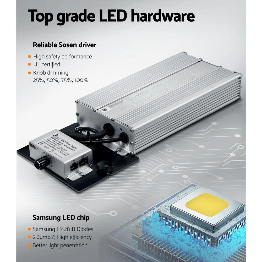 Greenfingers Max 4800W Grow Light LED Full Spectrum Indoor Plant All Stage Growth - Ozstylz